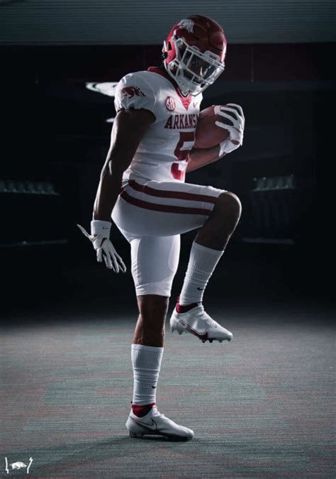 Arkansas Razorbacks reveal new jerseys for the 2020 football season