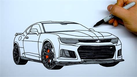 How To Draw A Camaro Ss