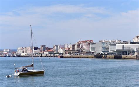 Santander a Port City in Cantabria Editorial Stock Photo - Image of ...