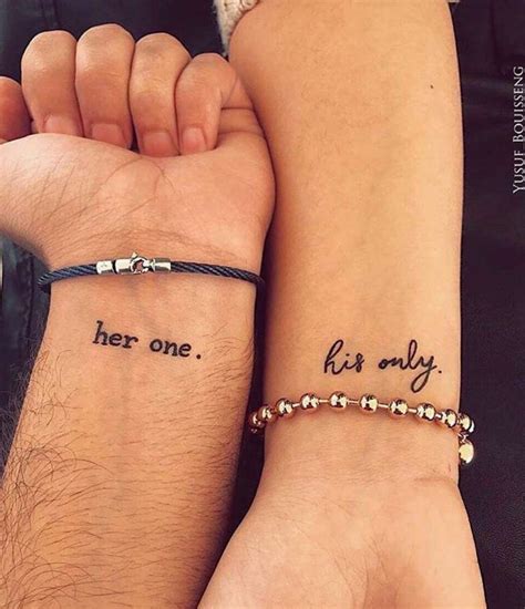 40 Matching Tattoos Every Couple Can Get Behind - TattooBlend ...