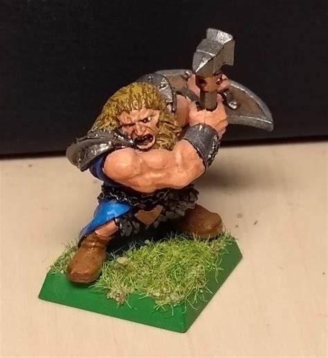 AnvilOfDOOM's Painting Log : Eberk, Cleric of Moradin - D&D 3.5 Miniatures