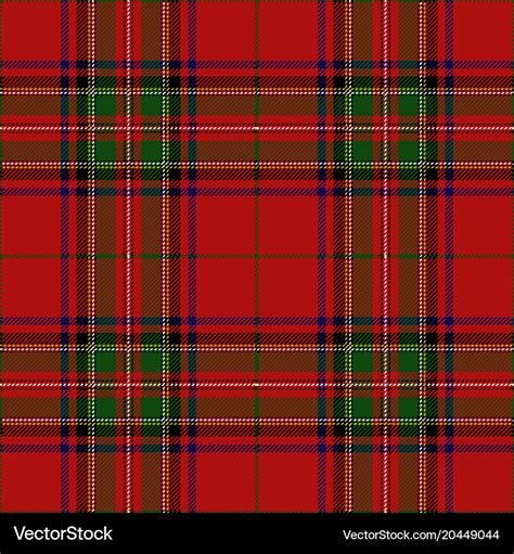 Clan stewart scottish tartan plaid Royalty Free Vector Image