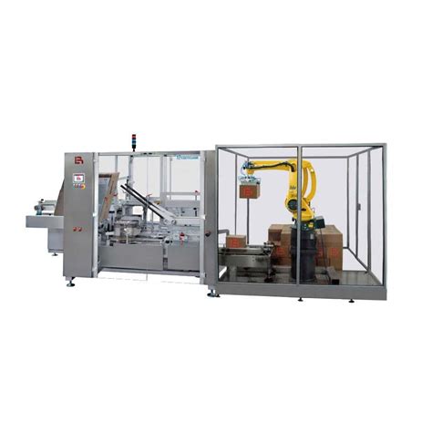 Horizontal case packer-palletizer - KP 15 - BERGAMI PACKAGING SOLUTIONS SRL - automatic / for ...