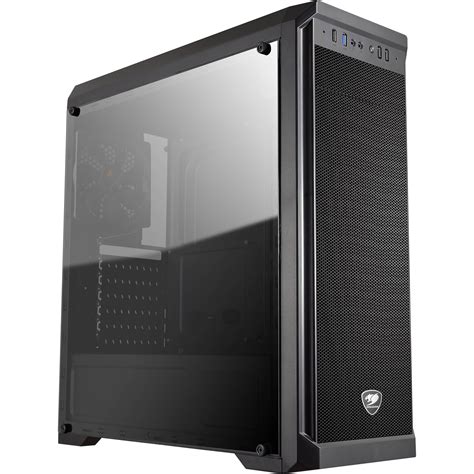 Cougar MX330 Mid Tower Case with Full Acrylic Transparent Window and ...