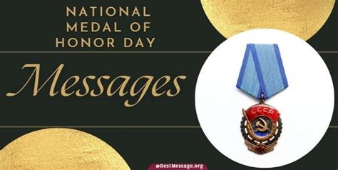 National Medal of Honor Day Messages, Quotes and Sayings