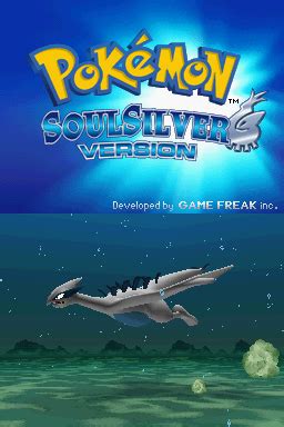 Pokemon Evolution Chart Soul Silver