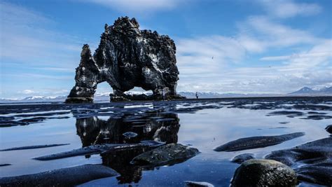 The Imposing 'Rocky Dragon' Hvítserkur From Northwestern Iceland