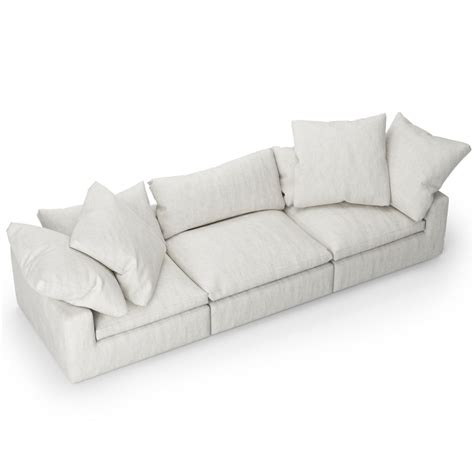 Restoration Hardware Cloud Modular Fabric Sofa 3D Model $29 - .fbx .max - Free3D