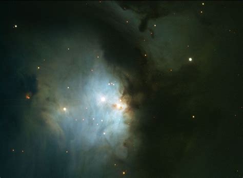 M78, a bright reflection nebula in the constellation of Orion. The dust ...