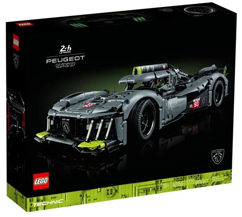 LEGO Technic 42156 PEUGEOT 9X8 24H Le Mans Hybrid Hypercar 2023 Release ...