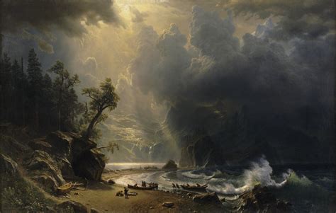 Albert_Bierstadt_-_Puget_Sound_on_the_Pacific_Coast_(1870) | Life in ...