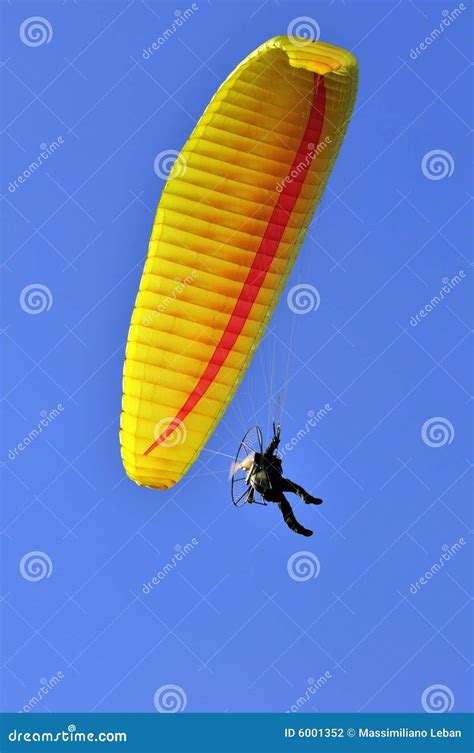 Paragliding stock photo. Image of flying, paraglide, adventure - 6001352