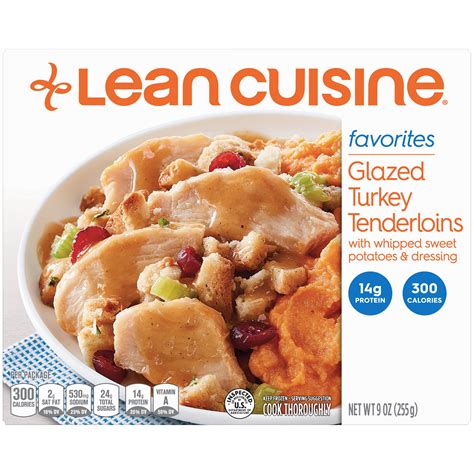 LEAN CUISINE FAVORITES Glazed Turkey Tenderloins, Frozen Meal - Walmart ...