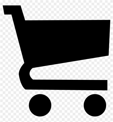 Big Shopping Cart Vector Clipart Image - Shopping Cart Clip Art Black ...