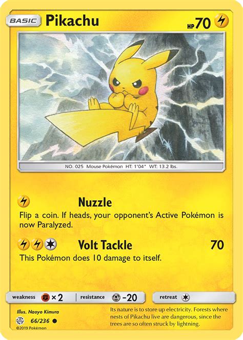 Pikachu Pikachu Pokemon Card - IMAGESEE