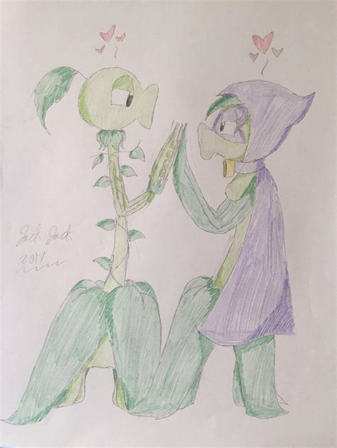 Peashooter x Green Shadow by JackJack2017 on DeviantArt