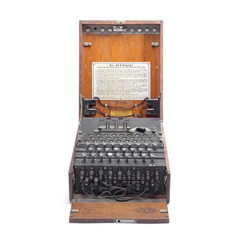 For Sale: An Original WWII Enigma Machine