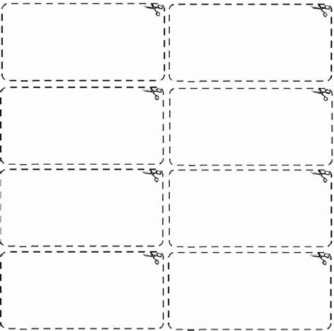 Blank Coupon Template Printable