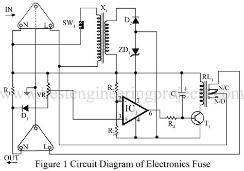 Electronics Fuse Circuit | Electronic Circuit Breaker - Engineering ...