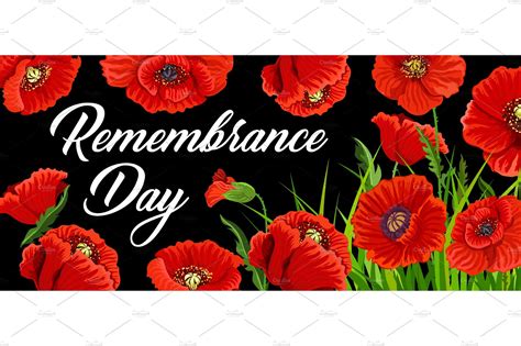 Remembrance Day poster | Illustrations ~ Creative Market