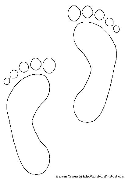 Free Footprint Template, Download Free Footprint Template png images, Free ClipArts on Clipart ...