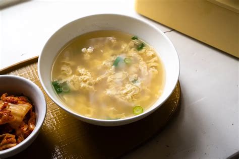 Korean Egg Soup Recipe (Gyeran Guk) - Carving A Journey