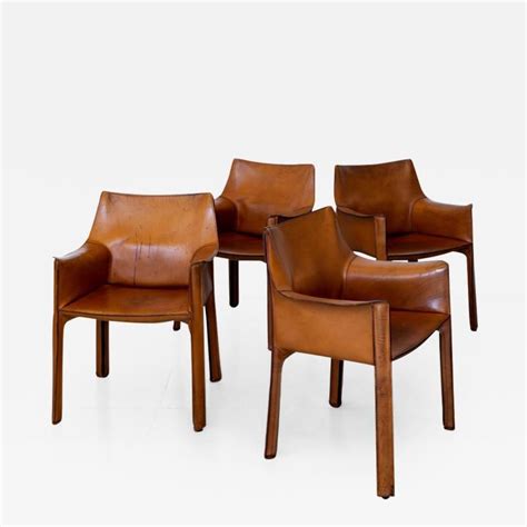 Mario Bellini - SET OF 4 BELLINI "CAB" CHAIRS | Mario bellini chairs, Chair, Bellini chairs