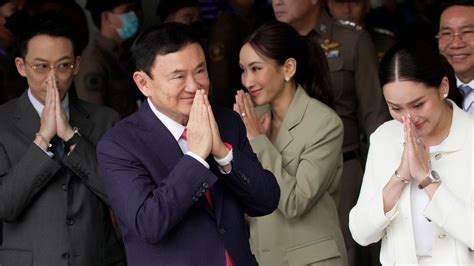 Former Thailand PM Thaksin Shinawatra returns home after years in exile ...