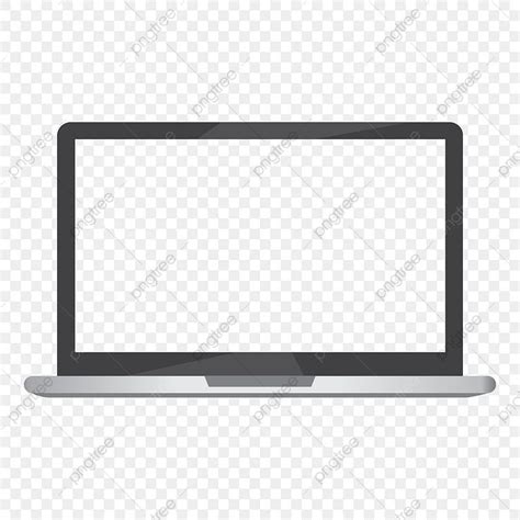 a laptop computer on a transparent background