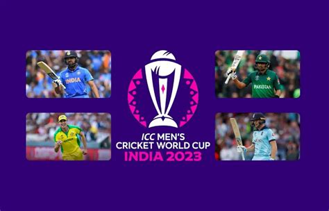 Cricket World Cup 2023 Teams, Squads and Players List