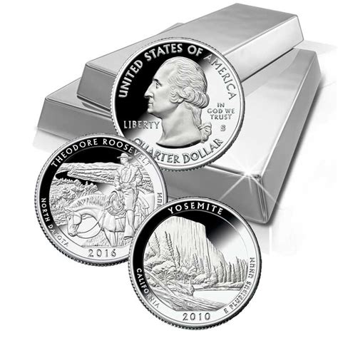 The Complete U.S. National Parks State Quarters Silver Proof Set Collection