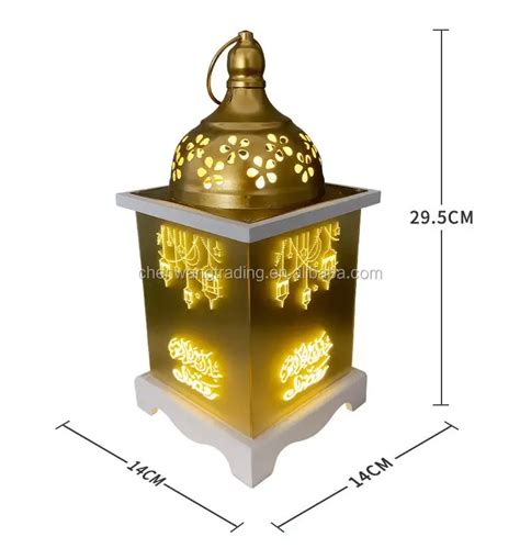 Ramadan 2024 Decorations Islamic Eid Decorations Desktop Light Mini ...