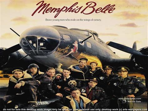 memphis belle movie poster - Freddy Macon