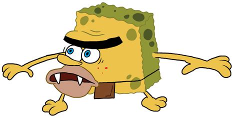 Caveman SpongeBob (SpongeBob Meme Fanart) by SodiiumArt on DeviantArt