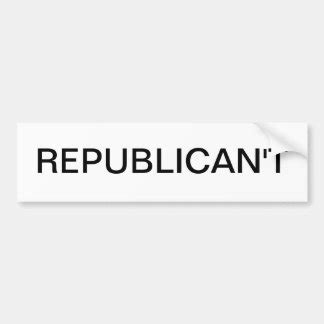 Funny Sticker and Meme: Republican Products Republican Yard Signs