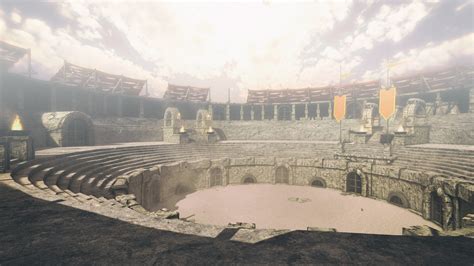 ArtStation - Gladiator Arena Environment Art, Yunus Demirel