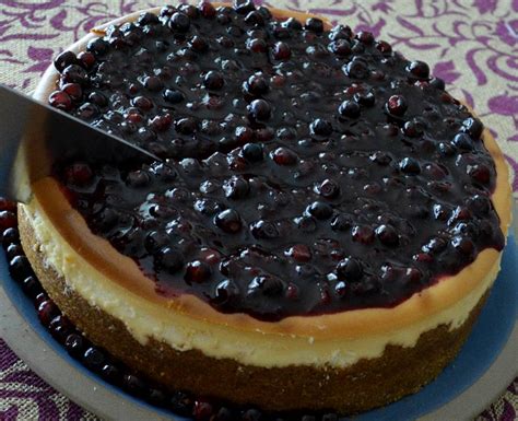 Huckleberry Cheesecake - Madeleine Effect