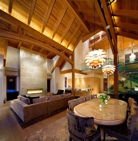 Luxury Timber Frame Mountain Retreat In Whistler | iDesignArch ...