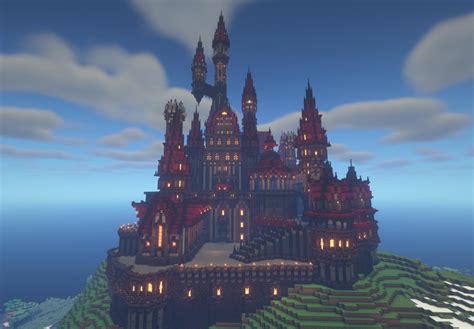 Made a castle in 2 weeks (creative) : r/Minecraft