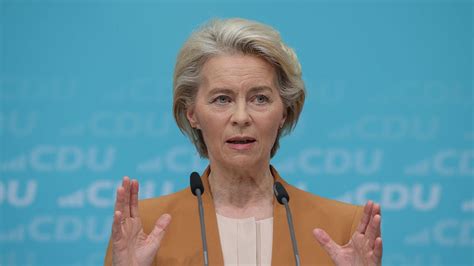 Ursula von der Leyen announces bid for second term as head of EU ...