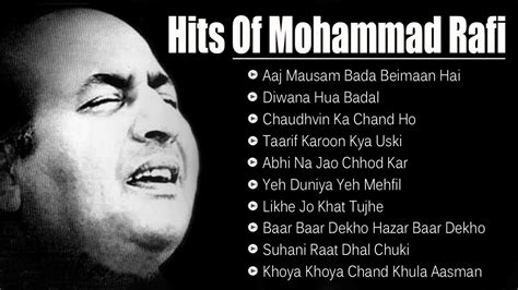 Hits Of Mohammad Rafi Songs | Old Bollywood Superhit Songs | Jukebox ...