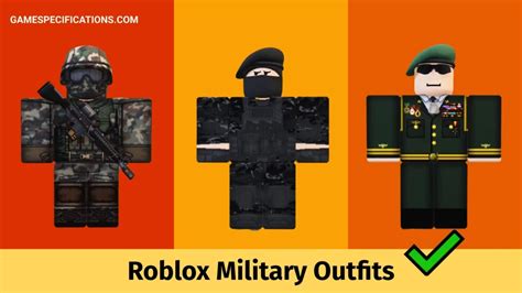 7 Best Roblox Military Outfits [2024] - Game Specifications