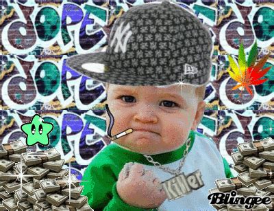 Gangsta Baby Animated Picture Codes and Downloads #79530974,335900509 | Blingee.com