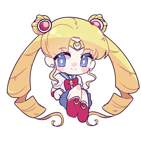 [OC] Chibi Sailor Moon! by me : r/sailormoon