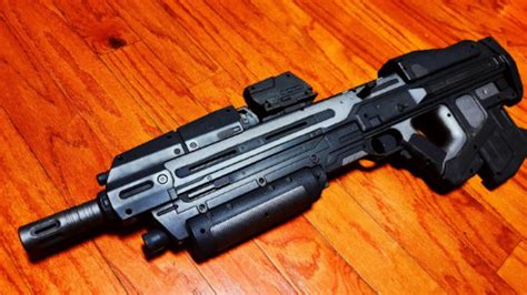 Nerf Halo MA40 ASSAULT RIFLE Motorized Dart Blaster custom | Etsy