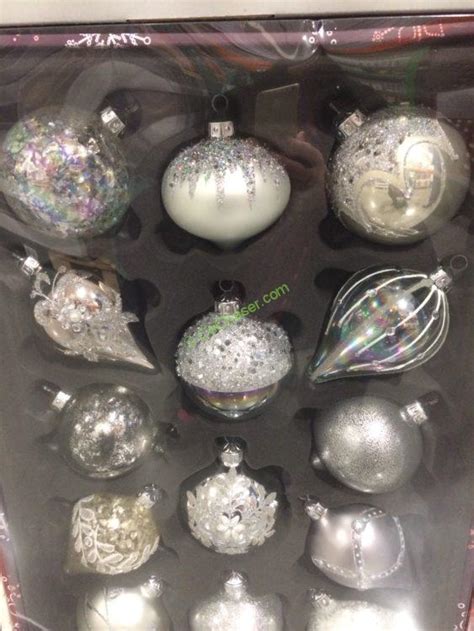 Kirkland Signature 14 PC Hand Decorated Glass Ornaments – CostcoChaser