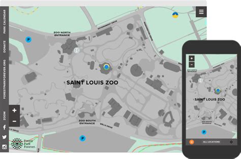 St Louis Zoo Map And Parking | Paul Smith