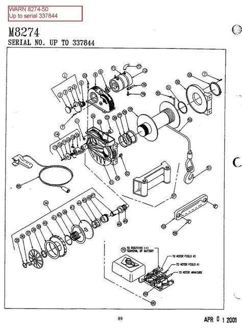 Warn Winch 8274 Wiring Diagram