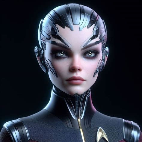 Starfleet Female Cadet Human Android Hybrid 014 by CatNadian on DeviantArt