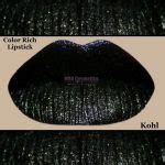 Black Lipstick Color Rich Lipstick-Kohl » Petagadget